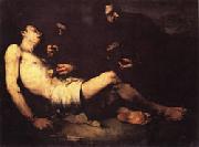 Theodule Ribot St. Sebastian, Martyr oil on canvas